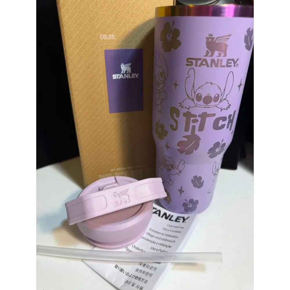 Stanley Stich Ohana Quencher Tumbler H2.0 Zero FlowState ProTour Flip Straw Box